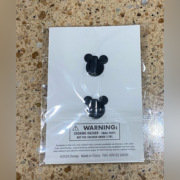 Disney pin set Disney+ Plus and Hulu. Disney Springs Giveaway 2024 - Picture 2 of 2